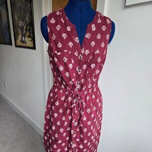 Women's Old Navy lined sleeveless cotton dress